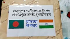 Bangladesh PM gifts 300kg mangoes to Tripura CM