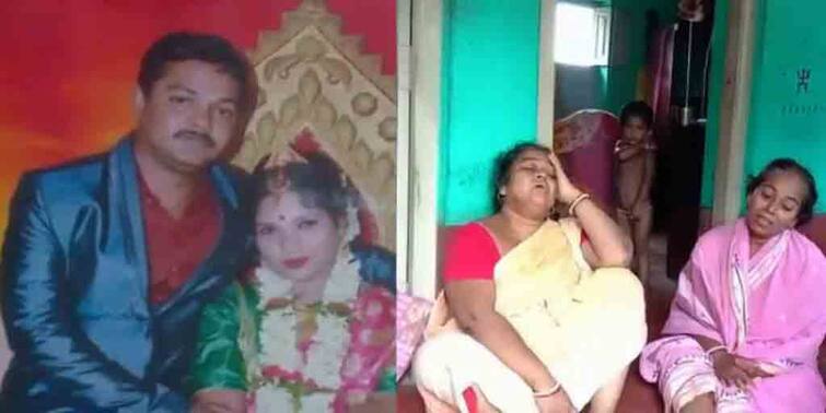 Mystery death in Dhanekhali! The dead husband fell into the house, the hanging body of the wife rescued from the garden রহস্য মৃত্যু ধনেখালিতে! ঘরের মধ্যে পড়ে মৃত স্বামী, বাগান থেকে উদ্ধার স্ত্রীর ঝুলন্ত দেহ