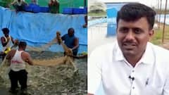 Special Report : तरुणाने साधली 'मंदीत संधी' ; मत्स्यपालन व्यवसायातून लाखोंचा नफा