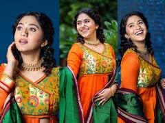 Mrunmayee Deshpande | अन् 'सारेगमप लिटिल चॅम्प्स' शोमध्ये सर्वांच्या नजरा मृण्मयी देशपांडेवरच खिळल्या