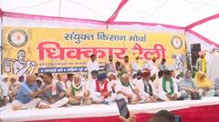 'ਧਿਕਾਰ ਰੈਲੀ' 'ਚ ਕਿਸਾਨਾਂ ਨੇ ਪਾਈਆਂ ਸਰਕਾਰ ਨੂੰ ਲਾਹਣਤਾਂ, ਸੀਨੀਅਰ ਲੀਡਰ ਸਿਰਸਾ ਪਹੁੰਚੇ