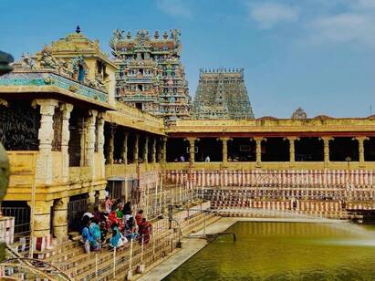Madurai Meenakshiamman Temple hands over tender Madurai  மீண்டும் கைமாறும் மீனாட்சியம்மன் கோயில் மண்டப டெண்டர்  பணிகள் வேகமெடுக்குமா?!