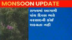રાજ્યમાં હજુ પાંચ દિવસ વરસાદની શક્યતા નહીંવત, હાલ કેટલા ટકા વરસાદની છે ઘટ?