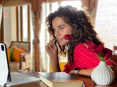 Actress Taapsee Pannu pics : நான் தலை காலுப் புரியாம தரைமேலே நிற்காம தடு மாறிப் போனேனே நானே - டாப்ஸி ஆல்பம்