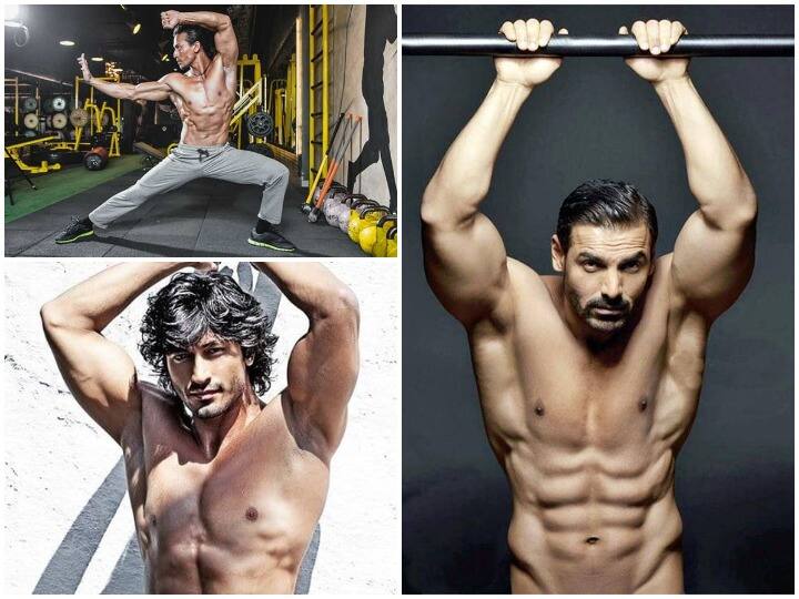 बॉलीवुड एक्टर पर्दे पर अपने किरदार के साथ न्याय करने के लिए और उसे बेहतरीन दिखाने के लिए हर संभव कोशिश करते हैं. ऐसे में कई बार स्टार्स को किसी रोल के लिए अपना वजन बढ़ावा पड़ता है तो कभी अपने आप को फिट दिखाना पड़ता है. इसके लिए स्टार्स दिन-रात कड़ी मेहनत भी करते हैं. लेकिन आज हम आपको बॉलीवुड के उन पांच सितारों के बारे में बताने जा रहे हैं जो रियल लाइफ में भी फिटनेस फ्रिक है. जो खुद को फिट रखने के लिए दिन में घंटो तक जिम में पसीना बहाते हैं. चलिए डालते हैं उनपर एख नजर...............