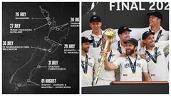 New Zealand Cricket Plan A Week-Long Celebration Of WTC Final, Will Take The Mace On A Nation-Wide Tour