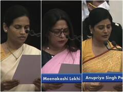'Nari Shakti' In Modi Cabinet, Seven Women MPs Take Oath For Ministerial Posts