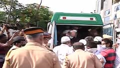 Dilip Kumar's body wrapped in tricolor and brought to graveyard