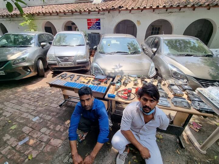 Terrorist connection of stolen vehicles, Delhi Police took accused Shaukat Ahmed Malla to Kashmir ann चोरी की गाडियों का आतंकी कनेक्शन, आरोपी शौक़त अहमद मल्ला कश्मीर ले गई दिल्ली पुलिस