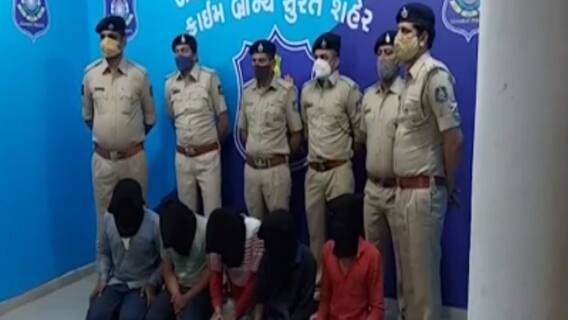 Surat:ઈકો કારમાંથી સાઈલેન્સરની ચોરી કરતા સાત આરોપીને ક્રાઈમ બ્રાન્ચે ઝડપ્યા,કેટલાનો મુદ્દામાલ કર્યો કબ્જે?