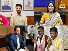 PICS | In Major Overhaul, Newly-Inducted Ministers Take Charge Of Their Roles In Modi Cabinet 2.0