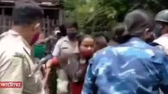 Katwa House Demolition: কাটোয়ায় বাড়ি ভাঙা নিয়ে অশান্তি, ধস্তাধস্তি