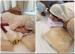 Dilip Kumar ਦੀ ਮੌਤ ਨਾਲ ਬੇਸੁੱਧ ਹੋਈ ਸਾਇਰਾ ਬਾਨੋ, ਪਤੀ ਨੂੰ ਗਲ ਲਗਾ ਕੇ ਰੋਈ, ਦੇਖ ਕੇ ਹਰ ਇੱਕ ਦੀ ਅੱਖ ਹੋਈ ਨਮ