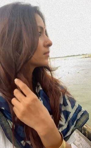 Looks like the actress who was last seen in Shaadi Mubarak,is on a self-care trip. [pic credit: Instagram/Barkha Sengupta]
