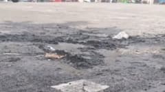 Ahmedabad:રથયાત્રા પહેલા મંદિરની બહાર જ રોડ પર પડ્યા ભ્રષ્ટાચારના ગાબડા, AMCની કામગીરી પર ઉઠ્યા સવાલ