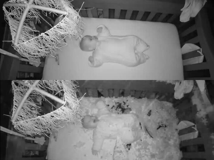 Baby Monitor Captures Moment Tree Crashes Into Louisiana Home Due To Storm; Family Safe Shocking! Baby Monitor Captures Moment As Tree Crashes Into US Home, Barely Missing 5-Month-Old