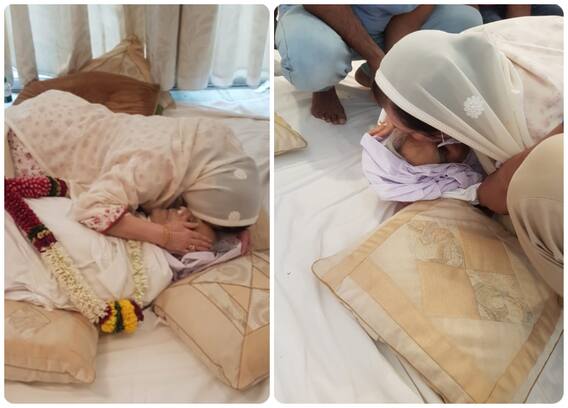 Dilip Kumar की मौत से बेसुध हुईं पत्नी सायरा बानो, पार्थिव शरीर से लिपट कर रो पड़ीं, देखने वालों की आंख में भी आ गए आंसू Dilip Kumar की मौत से बेसुध हुईं पत्नी सायरा बानो, पार्थिव शरीर से लिपट कर रो पड़ीं, देखने वालों की आंख में भी आ गए आंसू