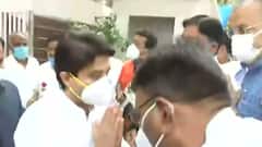 Jyotiraditya Scindia greeted warmly as he takes charge of Civil Aviation ministry
