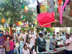 वृक्ष लागवड अन् संवर्धनाचे महत्व लक्षात घेत शिर्डीत फळांचा केक कापून झाडांचा वाढदिवस साजरा