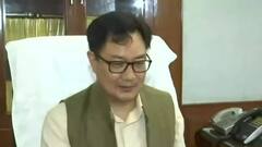 Modi Cabinet Expansion:किरन रिजिजू ने कानून मंत्रालय और नारायण राणे ने MSME मिनिस्ट्री का लिया चार्ज