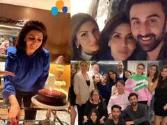 Neetu Kapoor Birthday Pics | कपूर परिवाराने एकत्र येत असा साजरा केला नीतू कपूरचा वाढदिवस, पाहा फोटो