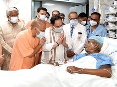 Kalyan Singh Health: पूर्व सीएम कल्याण सिंह से SGPGI में मिले जेपी नड्डा, बोले- तबीयत में हो रहा सुधार
