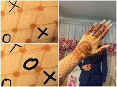 महिला ने डाली शादी की फोटो, सोशल मीडिया पर लोग खेलने लगे टिक-टैक-टो गेम