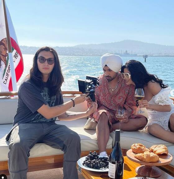 ਦਿਲਜੀਤ ਦੇ ਗੀਤ ਦੀ ਸ਼ੂਟਿੰਗ 'ਤੇ ਲਿੱਲੀ ਸਿੰਘ ਹੋਈ ਸਪੌਟ