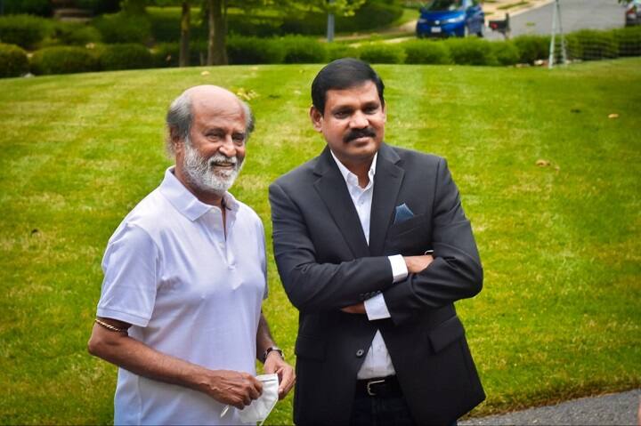 அமெரிக்காவில் சிகிச்சையின் போது நண்பர்களைச் சந்தித்த ரஜினி