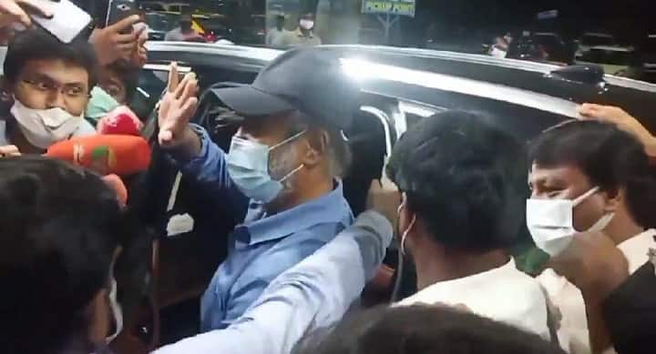 அமெரிக்காவில் சிகிச்சை முடித்து சென்னை திரும்பிய ரஜினி