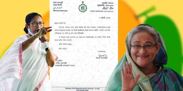 Mamata Banerjee sent letter to Sheikh Hasina thanking her for sending mango Mamata Letter to Hasina: ‘আমের নাম শুনেছিলাম, কখনও খাইনি’, প্রধানমন্ত্রী হাসিনাকে চিঠি লিখে ধন্যবাদ জ্ঞাপন মুখ্যমন্ত্রীর