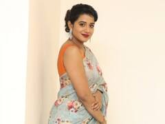 Shilpa Manjunath| சேலையில் இதய ராணி ஷில்பாவின் லேட்டஸ்ட் க்ளிக்ஸ்..!