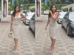 વ્હાઈટ બોડીકૉન ડ્રેસમાં Nora Fatehi નો જોવા મળ્યો હોટ અંદાજ, જુઓ તસવીરો