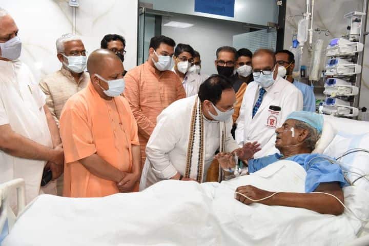 PM Modi Enquires About Former UP CM Kalyan Singh's Health, Hospital Says, 'Vital Parameters Stable' PM Modi Enquires About Former UP CM Kalyan Singh's Health, Hospital Says, 'Vital Parameters Stable'