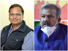 पानी की किल्लत को लेकर दिल्ली बीजेपी अध्यक्ष आदेश गुप्ता ने दी सत्येंद्र जैन के घर का पानी का कनेक्शन काटने की चेतावनी