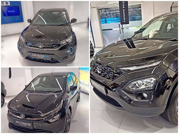 Check Out The Tata Altroz, Nexon And Harrier Dark Edition Check Out The Tata Altroz, Nexon And Harrier Dark Edition