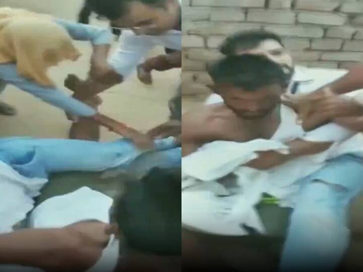 WATCH | Locals In Haryana's Fatehabad Manhandle Police Team To Help Alleged Drug Peddlers Flee