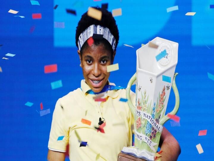 African American Zaila Avant Grade creates history by winning Spelling bee contest Spelling Bee | ஸ்பெல்லிங் பீ போட்டியில் வென்றார் ஆப்பிரிக்க-அமெரிக்க சிறுமி..! மூன்று கின்னஸ் சாதனைக்கு சொந்தக்காரர்..!
