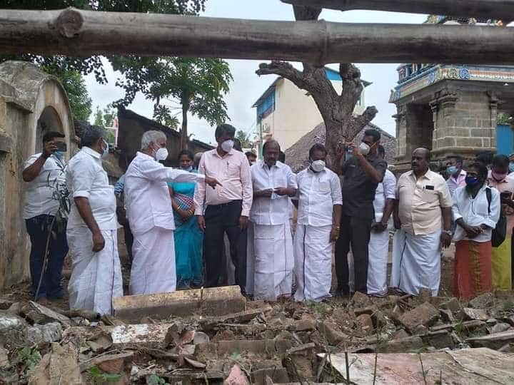 Minister sekar babu inspect thiruvarur temple கோவில்களில் தனிநபர்கள் பூஜை.. எச்சரிக்கை விடுத்த அறநிலையத்துறை அமைச்சர்!