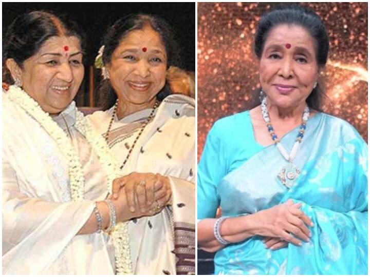 Asha Bhosle revealed many secrets in Indian Idol 12 she said I copied Lata Mangeshkar in a song Indian idol 12: आशा भोसले ने खोले कई राज, कहा - एक गाने में की थी बहन लता मंगेशकर की नकल
