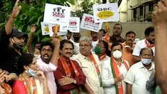 BJP workers protest against Shiv Sena govt, demands OBC reservation