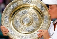 IN PICS | Wimbledon 2021: Ashleigh Barty Beat Karolina Pliskova To Win Women's Singles Title