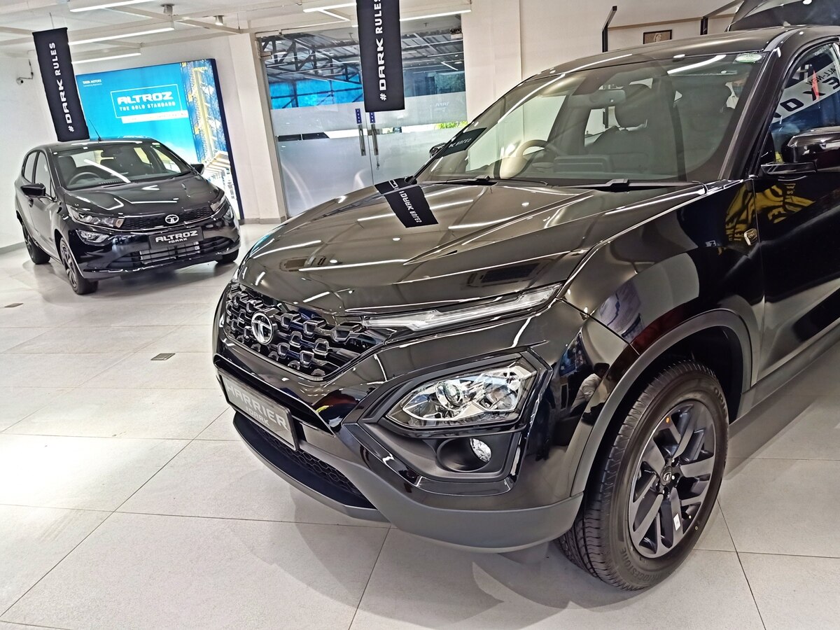 Check Out The Tata Altroz, Nexon And Harrier Dark Edition