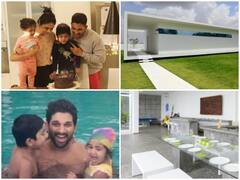 In Pics: हैदराबाद के इस यूनिक बॉक्स वाले डिजाइन के बंगले में रहते हैं साउथ के सुुपरस्टार Allu Arjun, तस्वीरें देखकर खिल उठेगा आपका मन