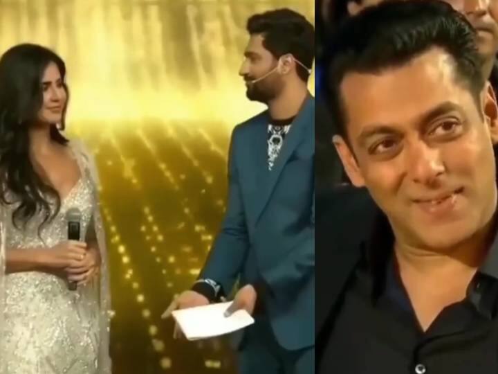 When Vicky Kaushal proposed to Katrina Kaif in front of Salman Khan watch viral video Video: कैटरीना कैफ के लिए बेहद सीरीयस हैं विक्की कौशल, सलमान खान के सामने भी कर चुके हैं प्रपोज