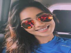 Actress Nivetha Pethuraj car race pics: கார் ரேஸில் களம் இறங்கும் நிவேதா பெத்துராஜ் - புகைப்படங்கள்