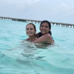 Dia Mirza in Maldives: “একসঙ্গে কাটানো সুন্দর মুহূর্ত,” মালদ্বীপে ছুটি কাটানোর ছবি শেয়ার দিয়ার