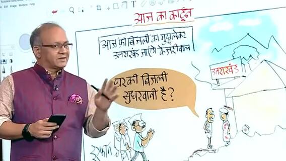 Irfan Ka Cartoon: उत्तराखंड में बिजली के खंभे पर केजरीवाल की पॉलिटिक्स !