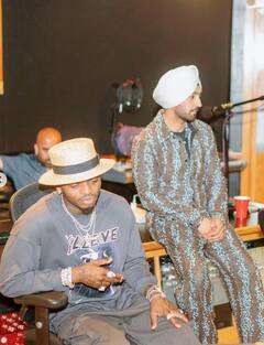 ਅਫਰੀਕਨ ਆਰਟਿਸਟ ਨਾਲ ਦਿਲਜੀਤ ਦੋਸਾਂਝ ਦੀ ਕੋਲੈਬੋਰੇਸ਼ਨ, ਵੇਖੋ ਇਹ ਤਸਵੀਰਾਂ