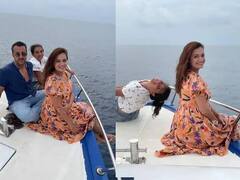 પ્રેગનન્ટ દિયા મિર્ઝાએ શેર કરી Honeymoon Unseen તસવીરો, પતિ અને દીકરી સાથે સમુદ્રમાં કરી રહી છે મસ્તી, જુઓ......